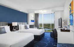 B Resort Orlando room wtith double beds