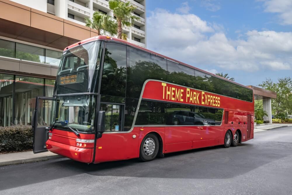 Wyndham Disney Shuttle Bus for Disney Springs Resort Area Hotels