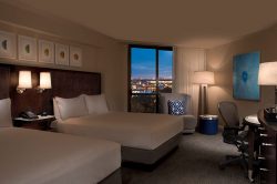 Two Queen Beds Guestroom with Disney Springs View at Hilton Buena Vista Palace