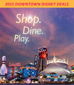 Downtown Disney Deals Booklet