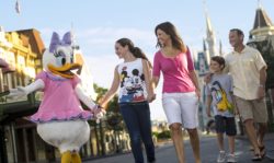 Family Day at Disney's Magic Kingdom with Daisy Duck