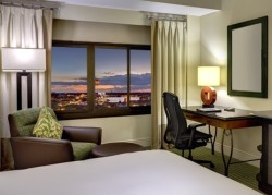 Room overlooking Disney Springs at Hilton Orlando-Disney Springs Area