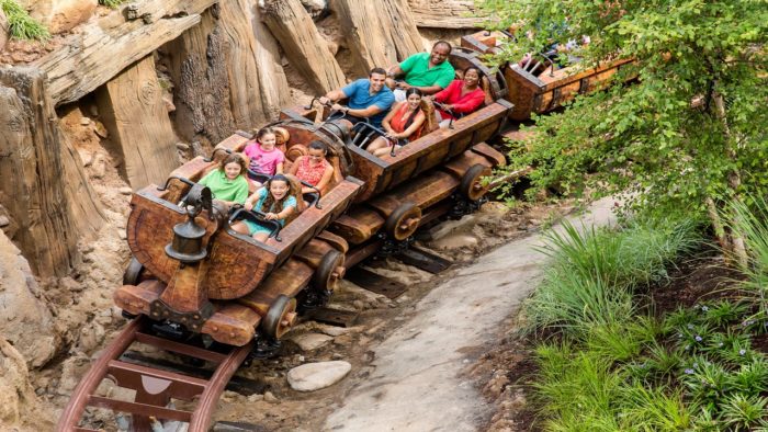 Seven Dwarves Mine Train at Magic Kingdom in Walt Disney World Resort ...