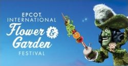 Epcot International Flower and Garden Festival Call-to-action