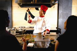 Tempt your taste buds and be entertained at Benihana! Our chefs will perform before you as they cook according to a 1,000-year-old Japanese recipe.