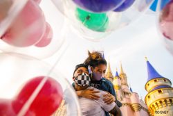 Magic Kingdom Couple with Balloons 2021