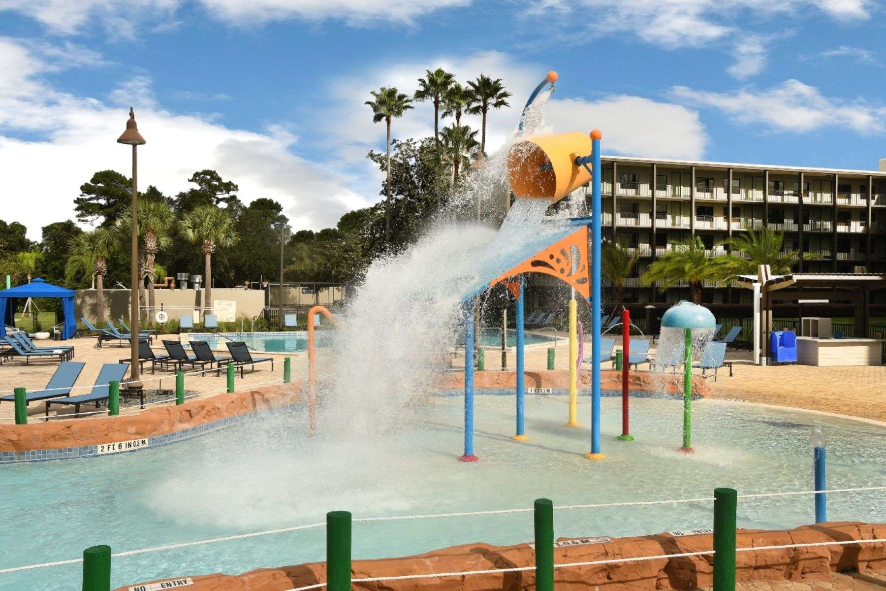 Wyndham Garden Lake Buena Vista – Disney Springs® Resort Area Oasis Pool Interactive Water Features Wyndham Garden Lake Buena Vista – Disney Springs® Resort Area Oasis Pool Interactive Water Features