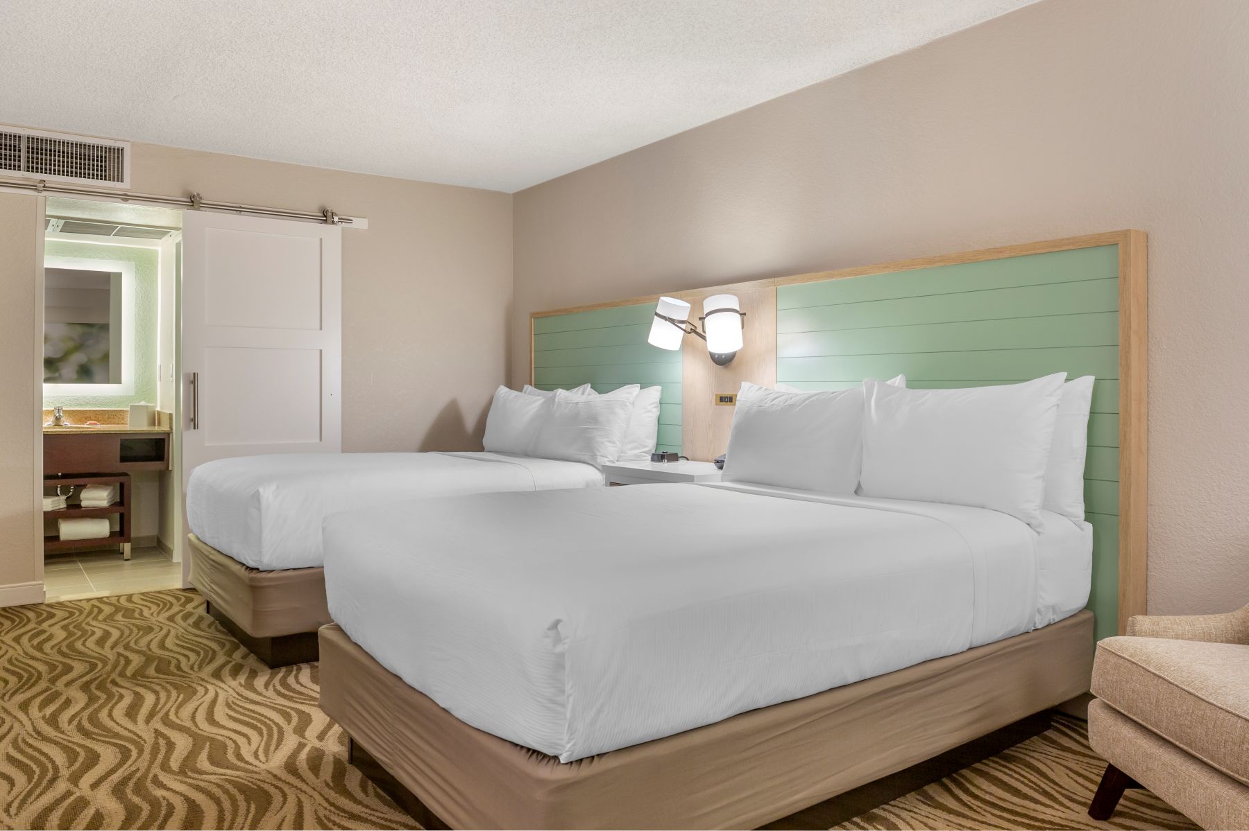 Wyndham Garden Lake Buena Vista – Disney Springs® Resort Area Two Double Beds Room