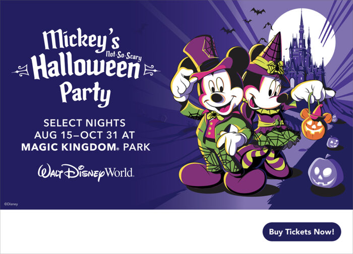Mickey's Not So Scary Halloween Party Tickets 2025