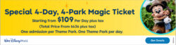 4 Ticket Offer WDW