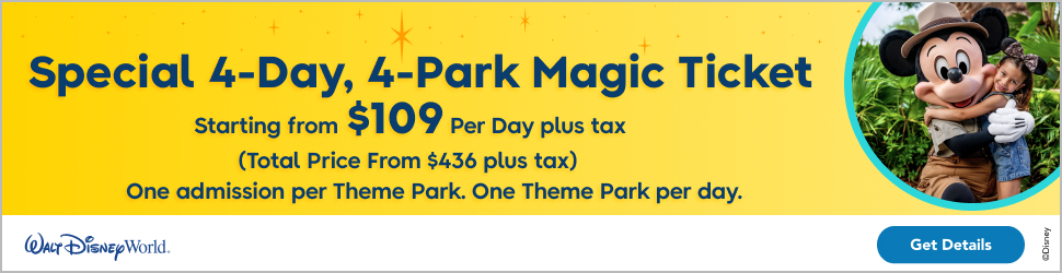 4 Ticket Offer WDW