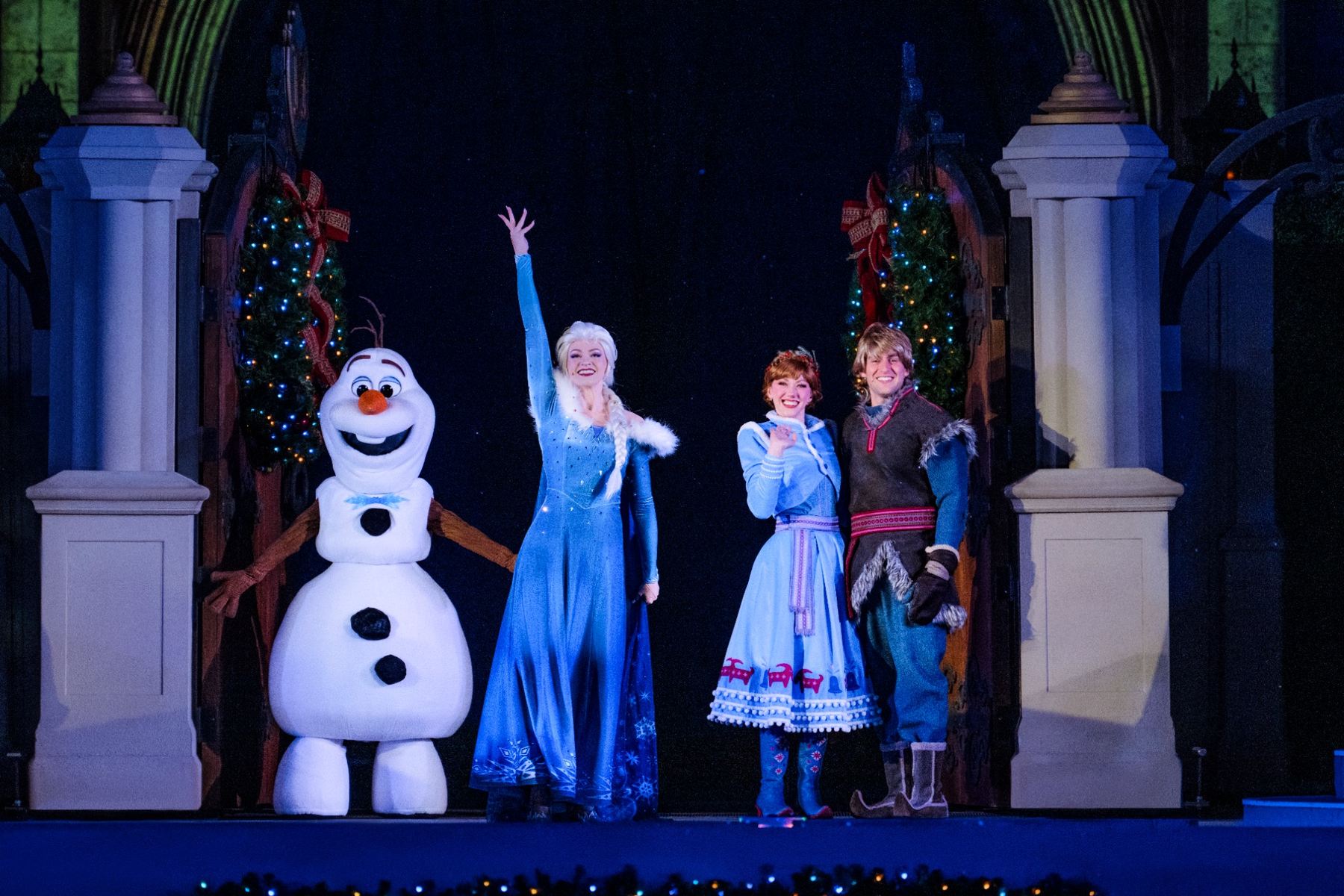 Frozen Holiday Surprise at Magic Kingdom Park