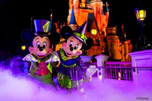 Walt Disney World® Magic Kingdom® Park Mickey and Minnie at Mickey’s Not-So-Scary Halloween Party