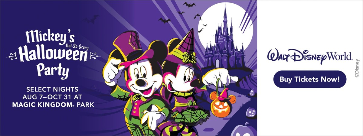 2026 Mickey's Not So Scary Halloween Party