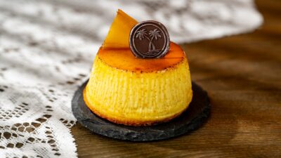 Amorettes Coconut Flan at Disney Springs