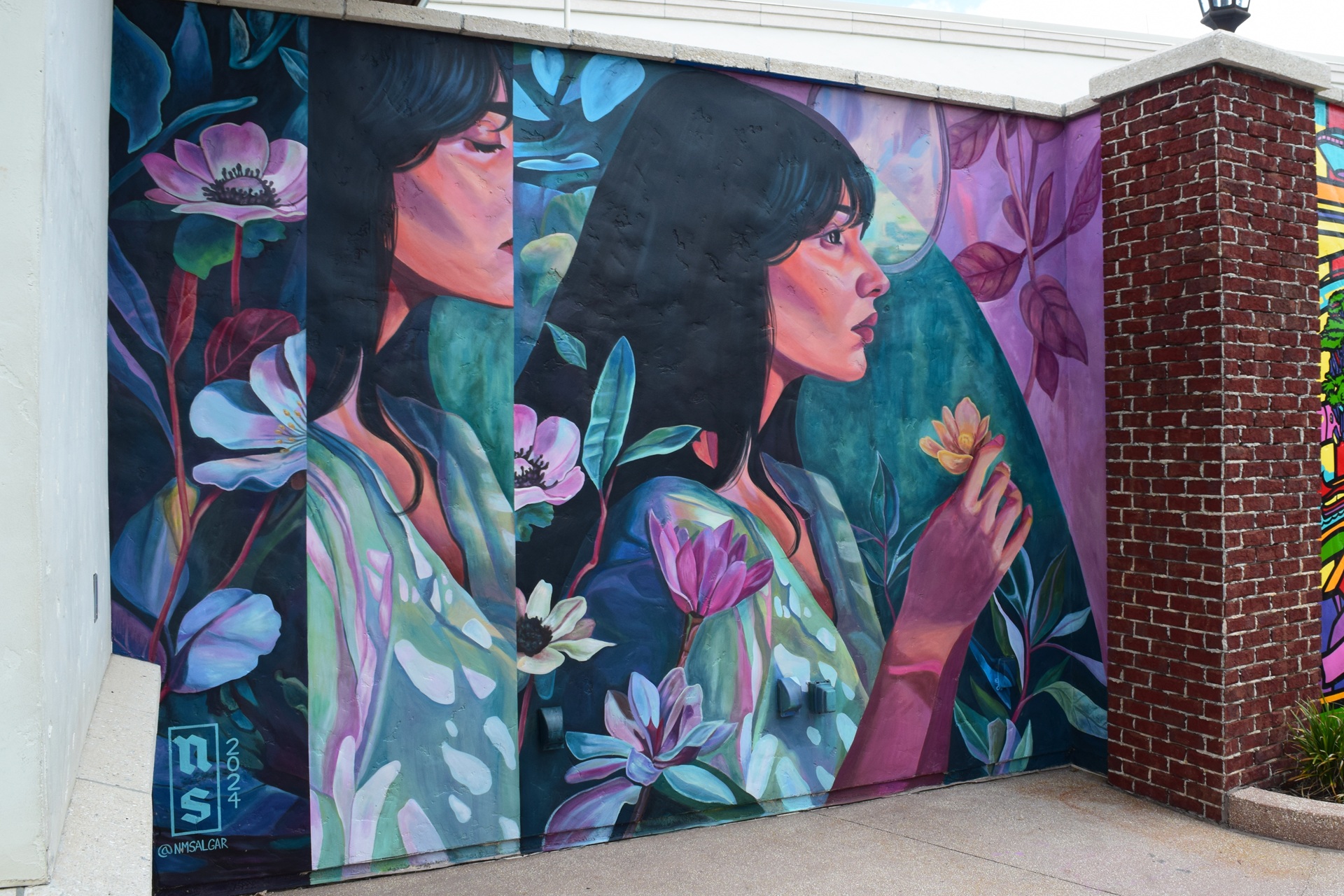 Disney Springs Art Walk artwork by Nicole Salgar